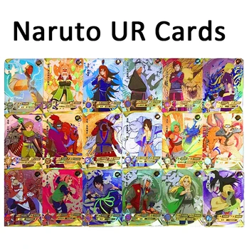 001-037 Naruto UR Karty Utakata Yagura Terumi Mei Karty Zriedkavé Trading Card Anime Postavy Zber Karty na Darčeky pre Deti