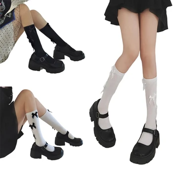 1 Pár Čipky Prehrabať Ponožky Loď Ponožky Dievčatá Priedušná Lolitas Ponožky Sexy Bavlna Ženy Jeseň Tenké Teľa Ponožky