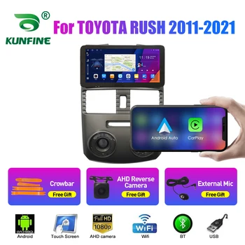 10.33 Palcový autorádia Pre TOYOTA RUSH 2011-2021 2Din Android Octa-Core Auto Stereo DVD Prehrávač, GPS Navigáciu QLED Obrazovke Carplay