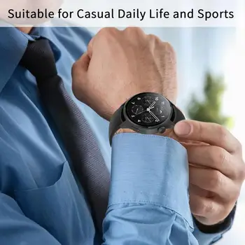 1PC 22 mm Náhradný Popruh ForXiaomi MI Pozerať S1 Pro Smartwatch Kapela MI Hodinky, Športové Hodinky Silikónový Náramok Príslušenstvo