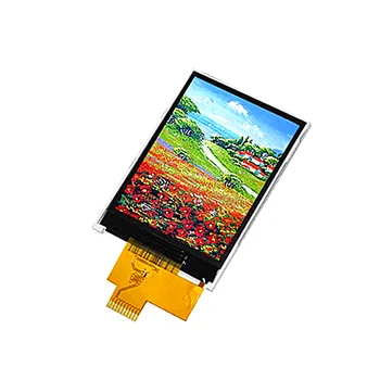 2,4-Palcový TFT LCD, Rozlíšenie 240*320 ST7789V Čip 10PIN 4 drôtu SPI Sériový Port Spájky Typu Plug-in Typ Non Touch 3V