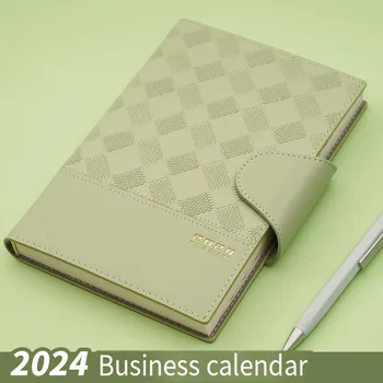 2024 Notebook Koberčeky Obchodné Agendy Kniha A5 Študent Účinnosť Poznámkový Blok Jednoduché Denník Kniha