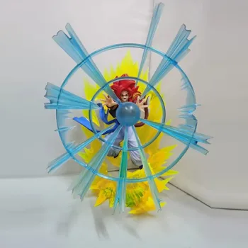 24 cm Dragon Ball Údaje Gogeta Obrázok Anime Charakter Vegeta Periférie Pvc Model Kolekcie Ploche Dekorácie Doll Darček Hračky
