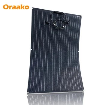60 W 100 W 300W 200W Solárne Flexibilný Skladací Solárny Panel Transparentné Prenosné Flexibilný Solárny Panel Certifikované Flexibilný Solárny Panel