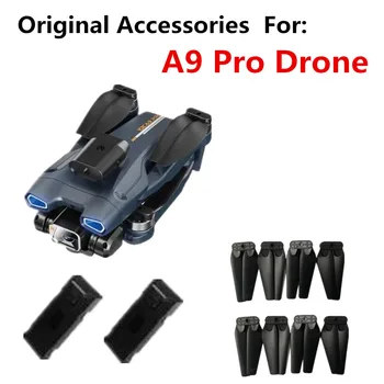 A9 Pro Drone Batéria 3,7 v 1800 mAh , Vrtule Javorový List Pre A9 Pro Drone Náhradné Diely Originálne Príslušenstvo A9 Pro Drone