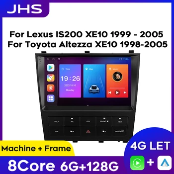 Android autorádia Pre Lexus IS200 XE10 1999 - 2005 / Toyota Altezza XE10 1998-2005 Multimediálne Video Prehrávač, GPS Navigáciu