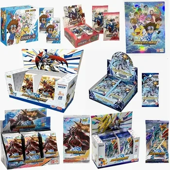 Anime KAYOU Skutočné Digimon Karty Legendárny Edition Nekonečný Vývoj Slávu Celý Set Gold Card Plná Star Kolekcie Darček Hračka
