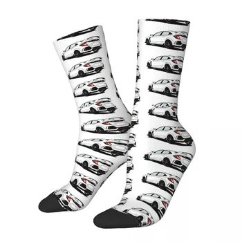 Civic Type R Ponožky Harajuku Kvalitné Pančuchy celú Sezónu Ponožky Príslušenstvo pre Unisex Vianočné Darčeky