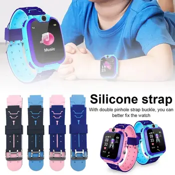Deti detský Watchband Zápästie 16 Silikónový Pás Náhrada za Q750 Q100 Q60 Q80 Q90 Q528 T7 S4 Y21 Y19 Smart Hodinky GPS