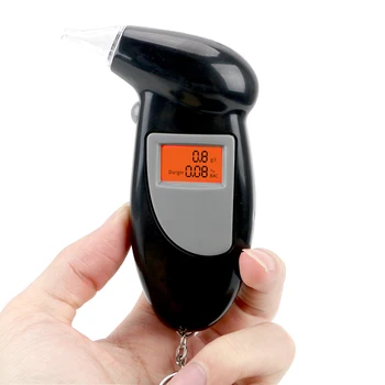 Digitálny Alkohol Detektor Alkoholu V Dychu Alkohol Tester Tester Breathalyzer Polícia Alcotest