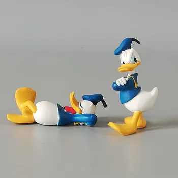 Disney 2 ks Donald Duck Akcie Obrázok hračky DIY dekorácie materiálov piecť tortu dekorácie, ozdoby Micro krajiny domova