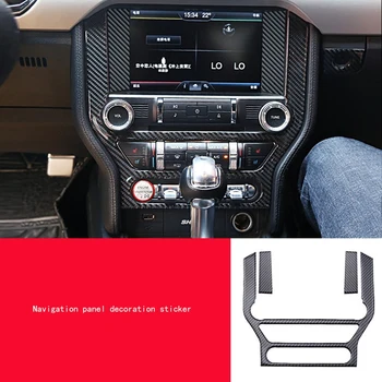 GPS Navigácie/Audio Panel Dekorácie, Nálepky, Auto Príslušenstvo Pre Ford Mustang 2015 2016 2017