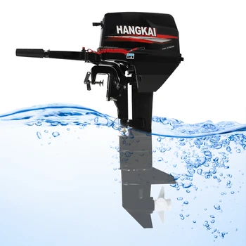 Hangkai Accesorios Pre Lode 12hp Loď Prívesným Motorom Dlhý Hriadeľ, 2 Ťahy Loď Prívesný Motor,Systém Vodného Chladenia