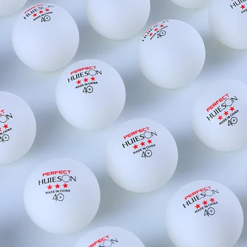 HUIESON P40+ Stolný Tenis Loptu Biela farba, ABS Materiál, Vysoká Pružnosť Profesionálne Ping Pong Loptičky pre Klub Školenia Veľkoobchod