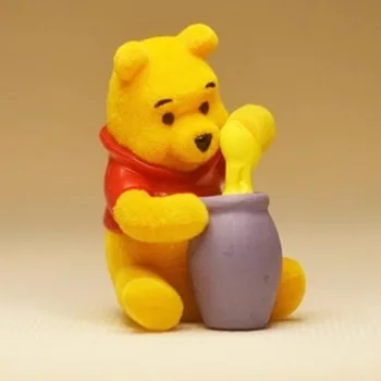 Kawaii Disney Winnie The Pooh Medvedík Niesť Akcia Obrázok Hračky Anime Honey Bear Hračky, Vtipné Ozdoby Na Narodeninové Darčeky Pre Deti