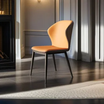 Kuchyňa Prízvuk Jedálenské Stoličky Nordic Luxusný Relax Moderné Dizajnér Jedálenské Stoličky Hotel Moveis Para Casa Polovice Storočia Nábytok HDH