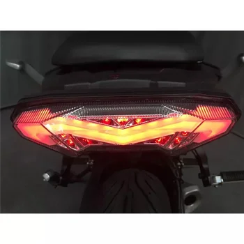 LED Zadné zadné Svetlo Brzdové smerovku Integrované Svetlo pre YAMAHA MT-10 FZ-10 FJ-09 MT09 Tracer 900/GT 2016-2020 Dymu