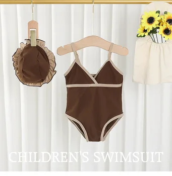 Letné Batoľa Detský Baby Dievčatá Plavky bez Rukávov tvaru Bowknot Kvetinový/Shell Tlače pre Deti Letné Bikiny, plavky