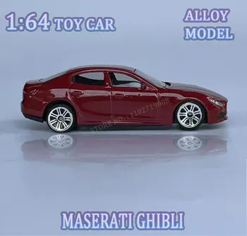 Maserati Ghibli Replika, Diecast Model Vozidla, Vozidlo Výzdoba Interiéru, Ornament, Vianočný Darček pre Dieťa, Chlapec Hračka, v Mierke 1/64