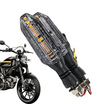 Motocykel Zadné Svetlá Všeobecné Nepremokavé Motocykel, Skúter Flash Upozornenie Zase Signál Lampy Motorke Smeroviek