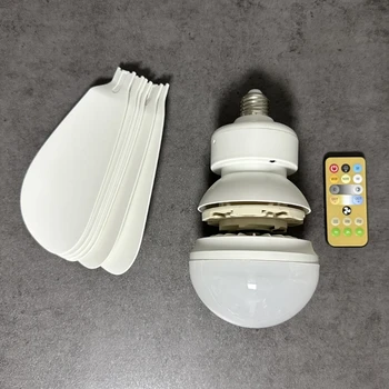 Multifunkčné Stropný Ventilátor Svetlo s Diaľkovým ovládaním 3-Radenie Nastaviteľné Ventilátor Lampy, Spálňa Spálňa a Obývacia Izba