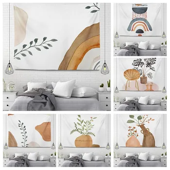 Nástenné gobelíny estetické Domov izba dekor boho príslušenstvo visí veľký textílie jeseň jednoduché Spálni koberec nordic boho rastlín