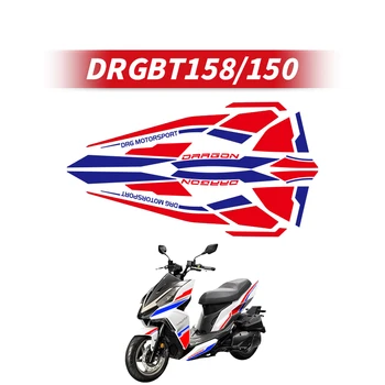Používa sa Pre SYM DRGBT150 158 Motocykel Vzor Tlač Samolepky Kapotáže Súpravy, Cyklistické Doplnky, Dekorácie Ochrany Obtlačky