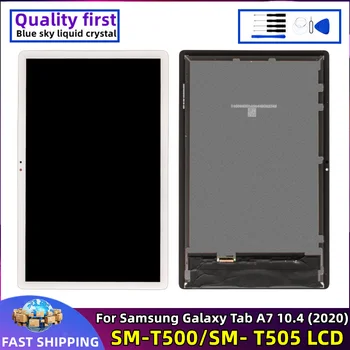 Pre Samsung Galaxy Tab A7 10.4 (2020) SM-T500 SM-T505 LCD Tablet Displej Dotykový Displej Digitalizátorom. Montáž Náhradné