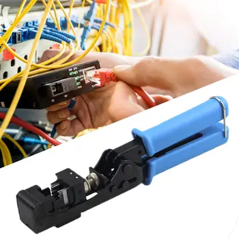 Sieť Vodič Frézy Sieťový Kábel, Opravu, Údržbu Crimper Ethernet Crimper Cat5/6 Sieťový Modul Ukončenie Kliešte Nástroj