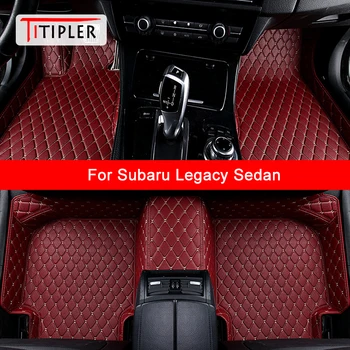 TITIPLER Vlastné Auto Podlahové Rohože Pre Subaru Legacy Sedan Auto Príslušenstvo Nohy Koberec
