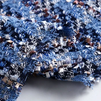 Vlnená Tweed Priadza Módne Textílie, domáci Textil, odevy dizajnér textílie pre patchwork