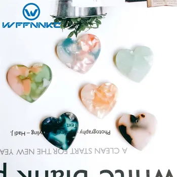 WFFNNKC 10Pcs Módne Láska Srdce Živice Charms Prívesky Ženy, Náušnice, Náhrdelník Remesiel Príslušenstvo HOBBY Ručné Zdobia Materiál
