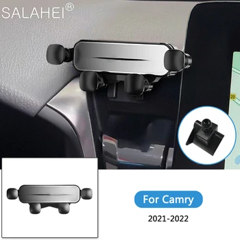 Závažnosť Auto, Mobilný Telefón Držiak Pre Toyota Camry 2018 2019 2020 2021 2022 Auto Air Vent Stojan Mount Podporou GPS Držiak Príslušenstva