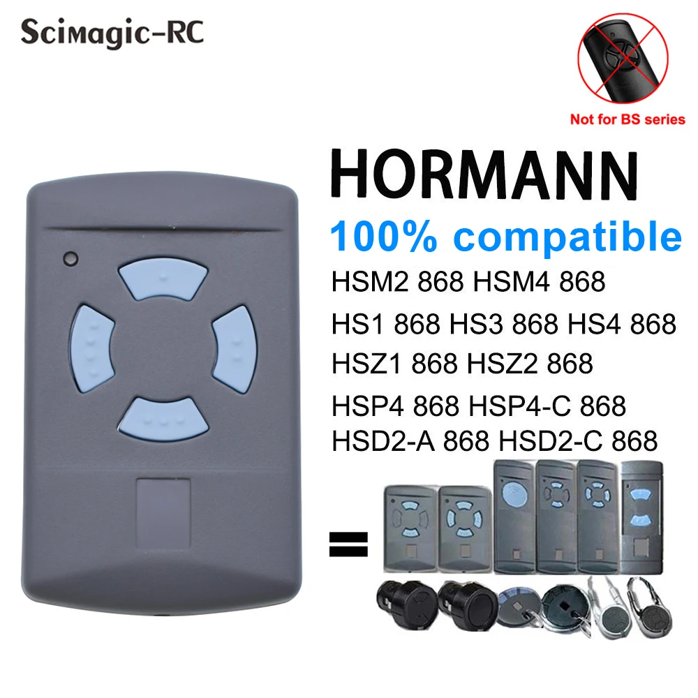 Kopírovať Hormann HSM2 HSM4 868mhz Diaľkové Ovládanie Rozmnožovacie Modré Tlačidlo Elektronické Ovládanie Brány HORMANN HSE4 HSE2 868 Garáž Príkaz