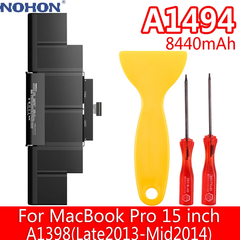 NOHON A1494 Notebook Batéria Pre Macbook Pro 15