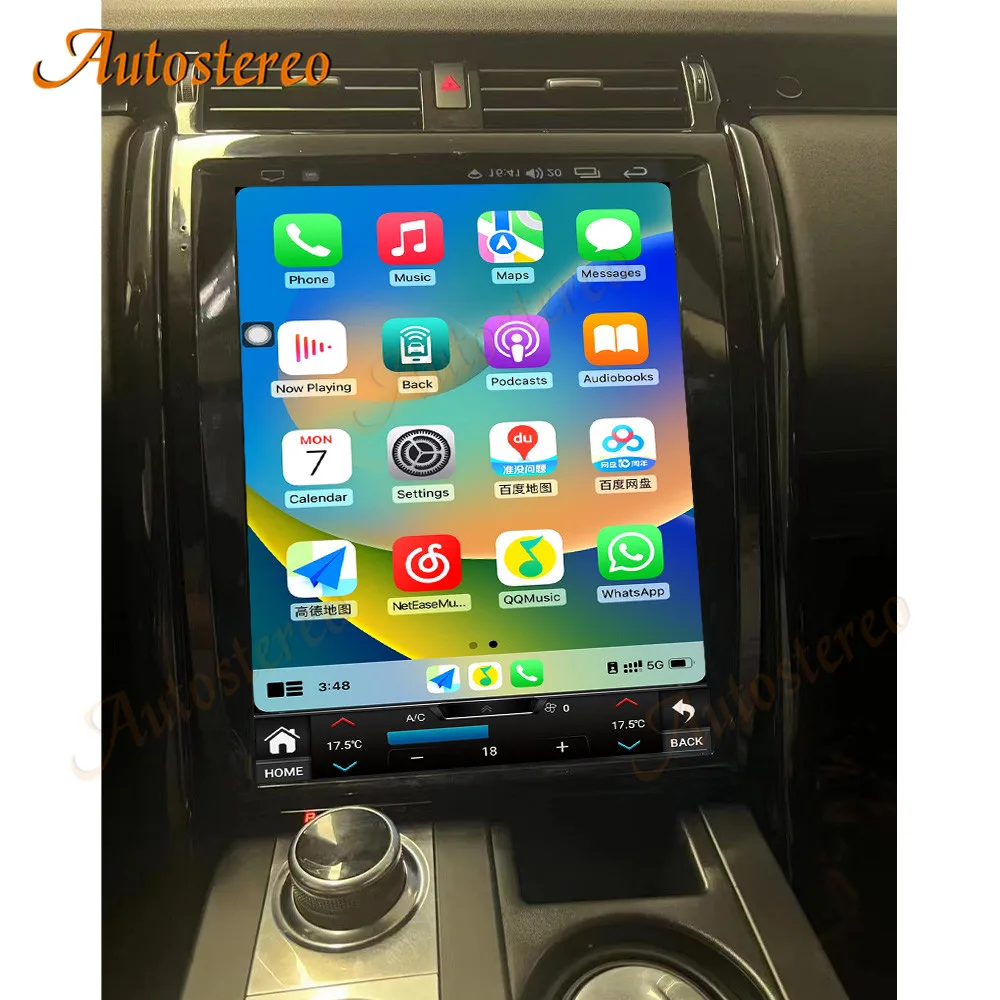 4G Carplay Android 13 Na Land Rover Discovery 5 Tesla Obrazovke Auta GPS Navigácie Vedúci Jednotky Multimediálny Prehrávač Auto Stereo Médií