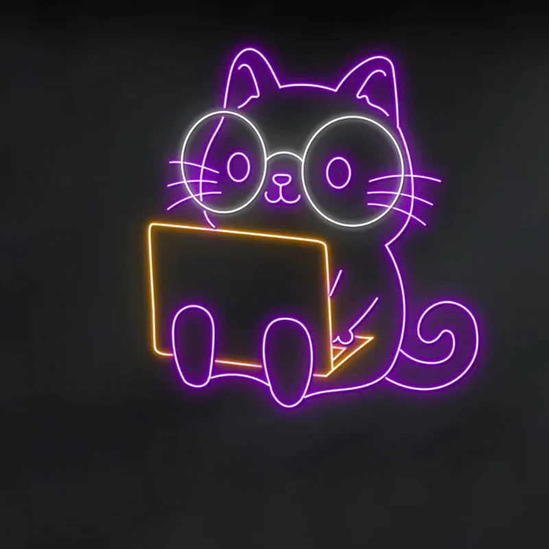 Pet Neónové Značky, Cats & Psa, LED, Neónové Svetelné Tabule pre Deti Spálňa Pet Shop Muž Jaskyňa herňa Stenu Decor Darček k Narodeninám