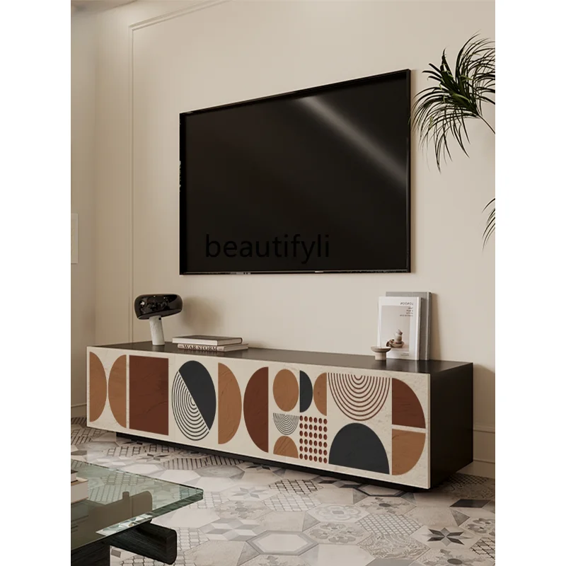 Taliansky Ľahké Luxusných Domov Obývacia Izba Moderný Minimalistický Veľký a Malý Apartmán Typ Spálne z masívu TV, Skriňa nábytok